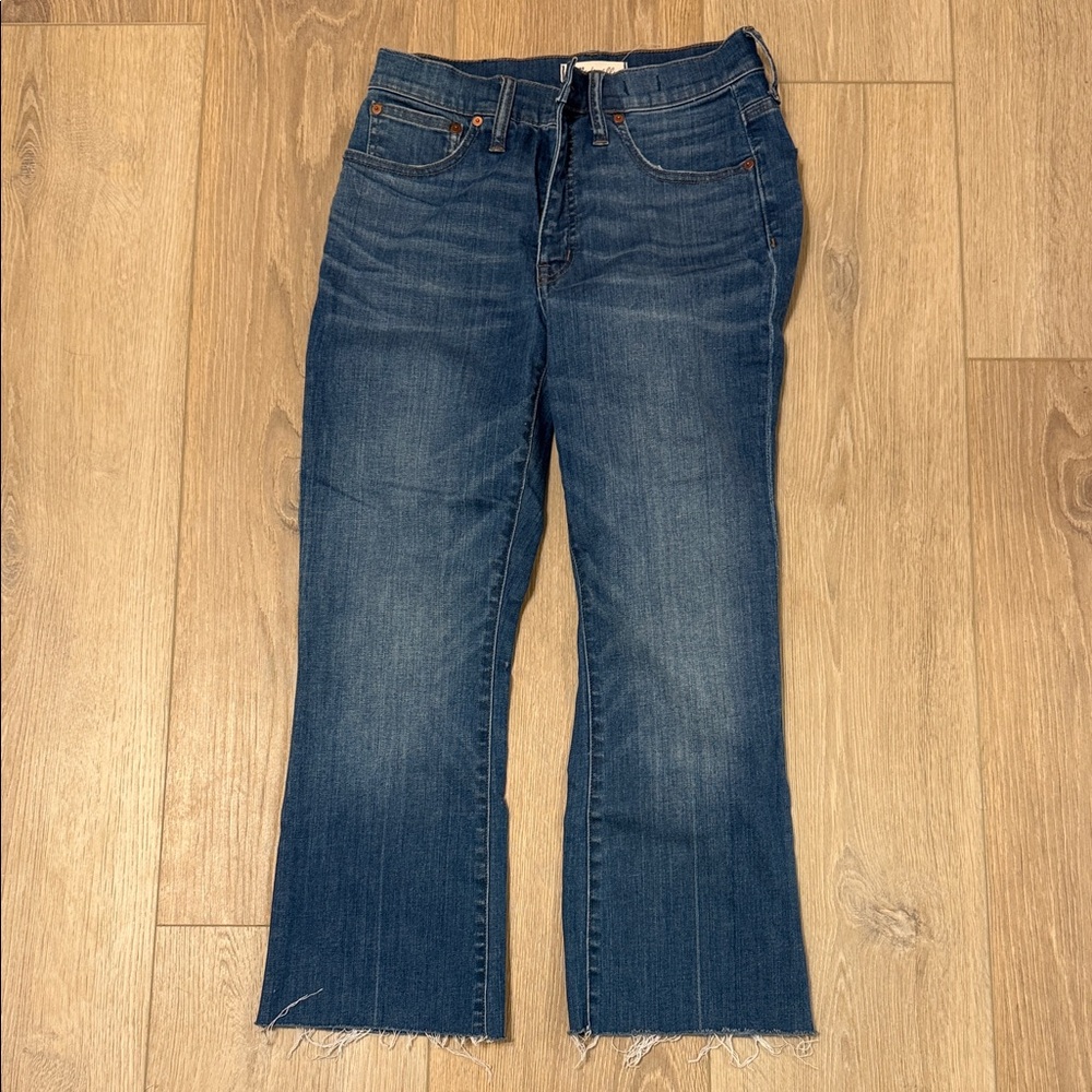 Madewell Dark Blue Ankle Jeans